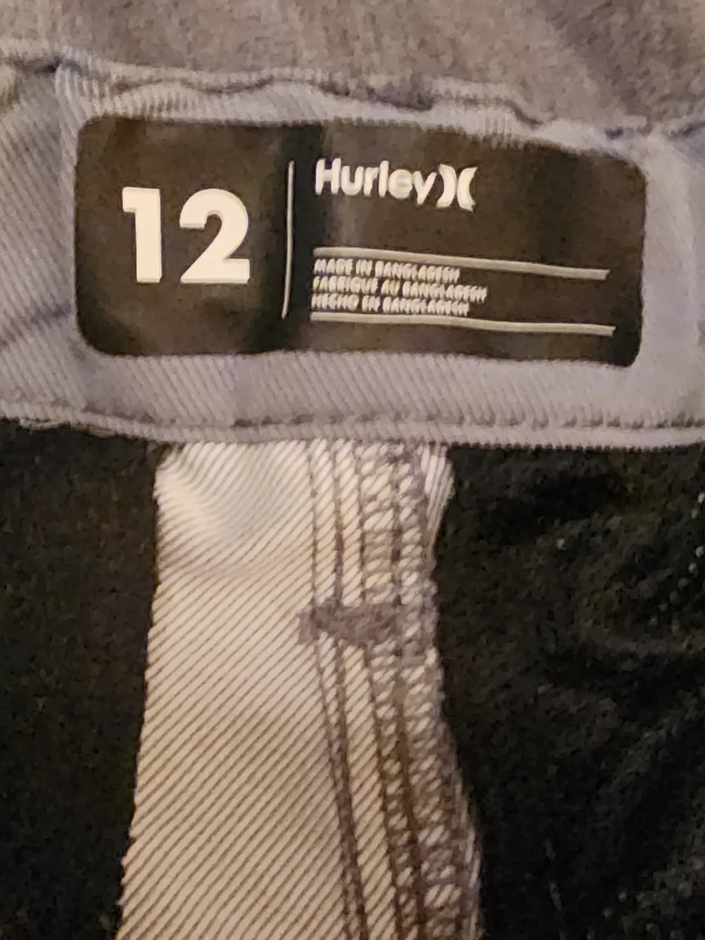 Hurley Boys Light Gray Performance Shorts